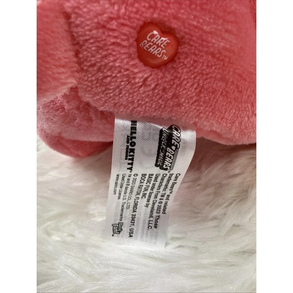 Hello Kitty Cheer Bear & Cinnamoroll Love-a-Lot Care Bear Plush Fun Size Bundle‎